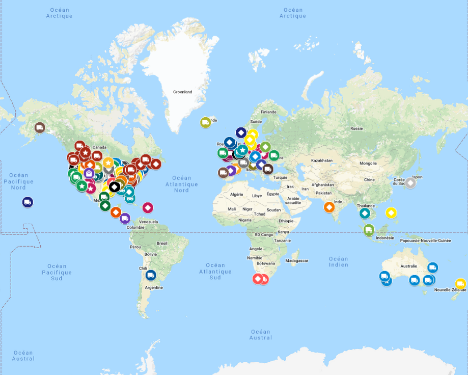 Il existe des hydromelleries dans le monde entier.
